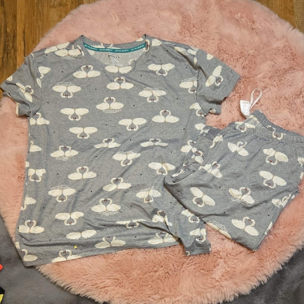 NWT Gray Swan Pajamas